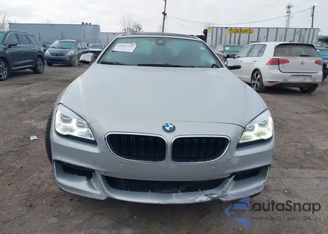 2017 BMW 650I Gran Coupe z USA, uszkodzony, nr VIN WBA6D4C55HD977665